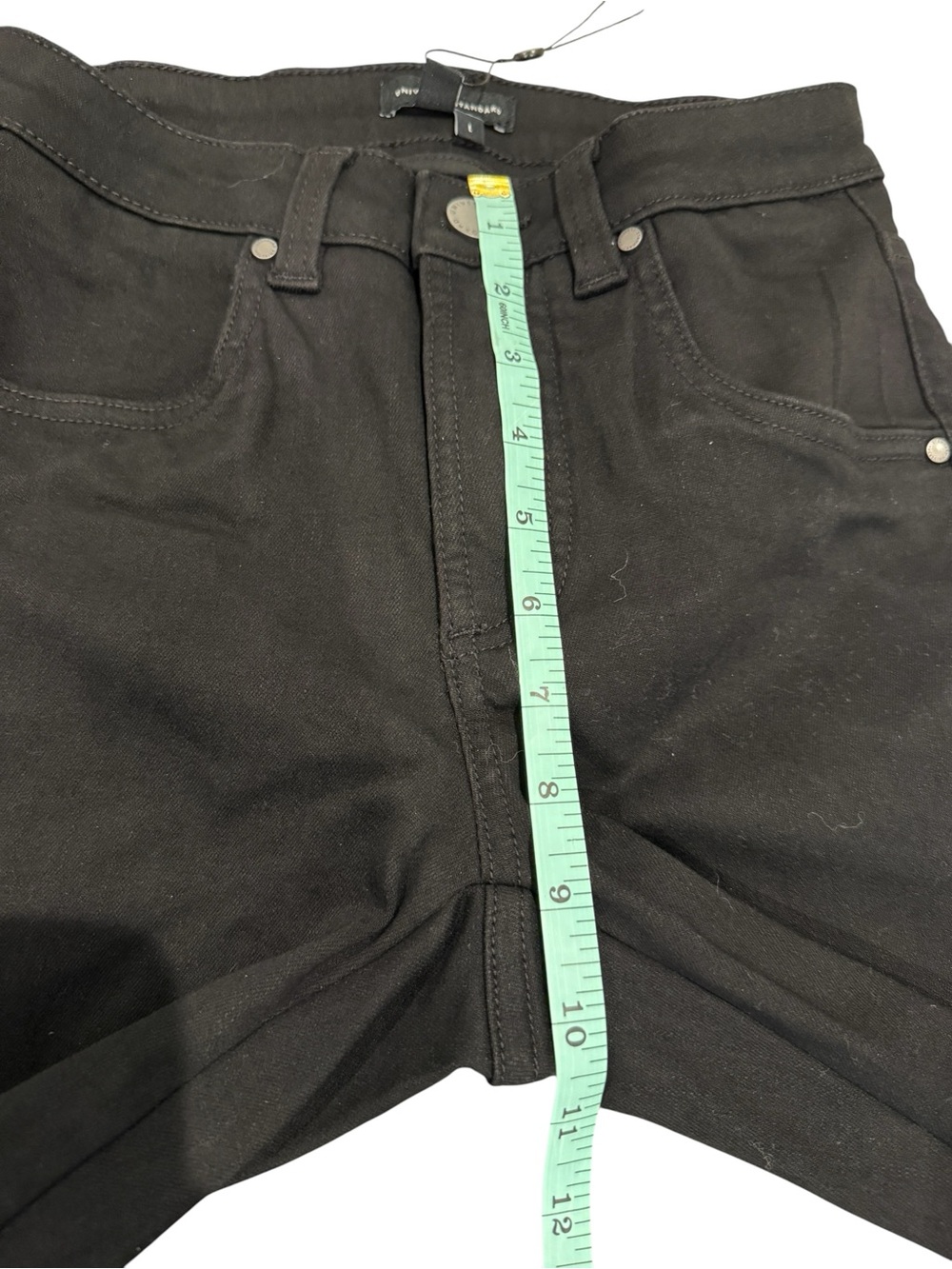 Universal Standard Seine High Rise 32” Skinny Jean in Jet Black - Picture 9 of 13